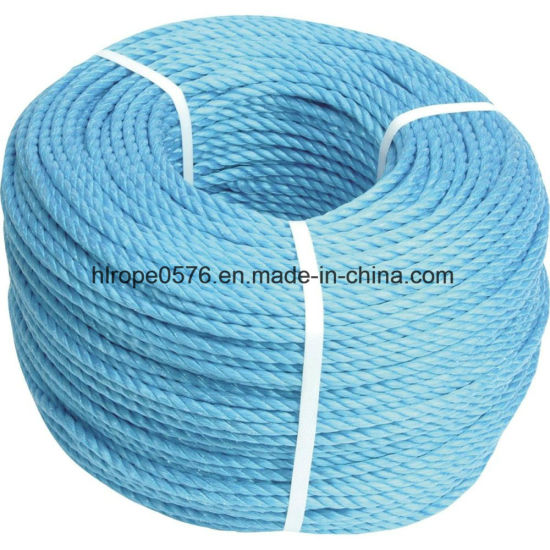 Синяя полипропиленовая веревка, диаметр 8 мм 30 м