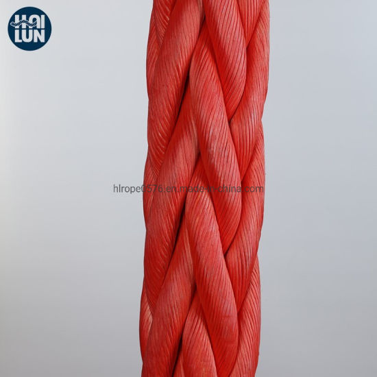 12 Strand Flaided веревка синтетический UHMWPE / HMPE веревка буксировки