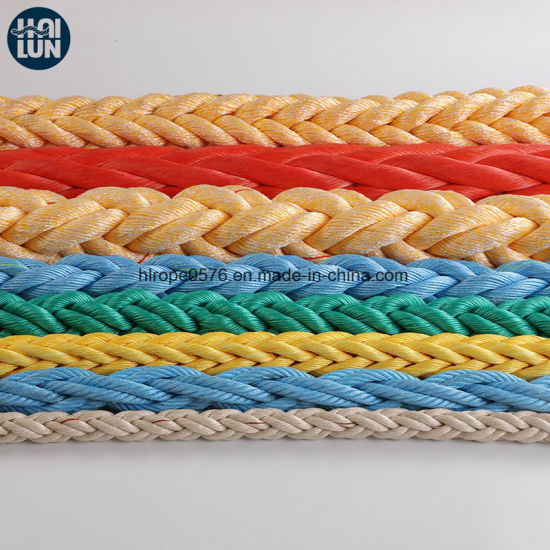 Плетеный полипропиленовый плетеный канат морской швартовный канат