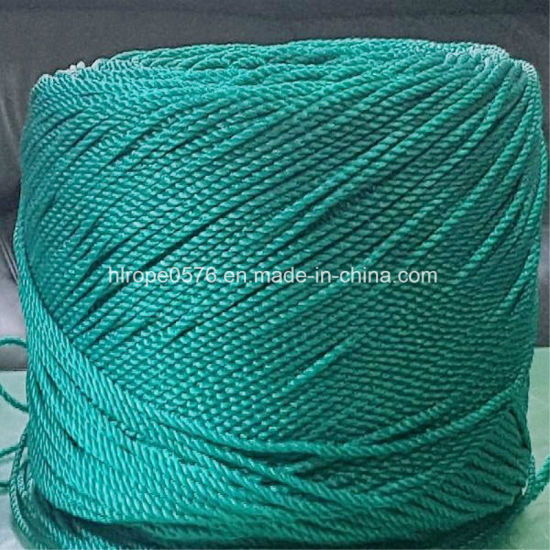 Безопасность флуоресценция веревка, зеленая PE веревка, от 5 мм до 16 мм