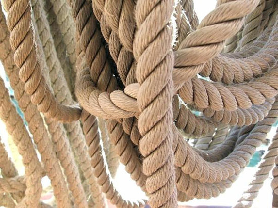 Веревка из сизаля из натурального волокна / Джутовая веревка