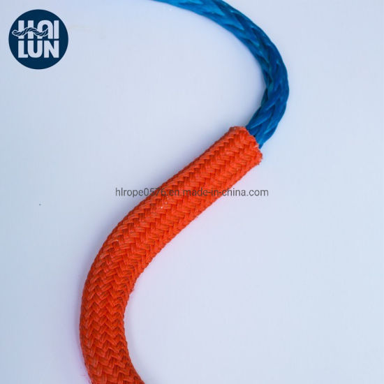 12 Strand UHMWPE / HMPE HMWPE веревка лебедка веревка морская веревка