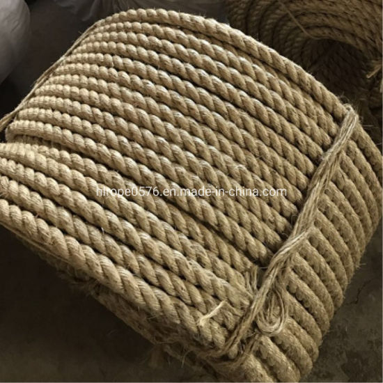 Веревка Factory Twist 3/4 Strand Natural Manila Ros Sisal Rope