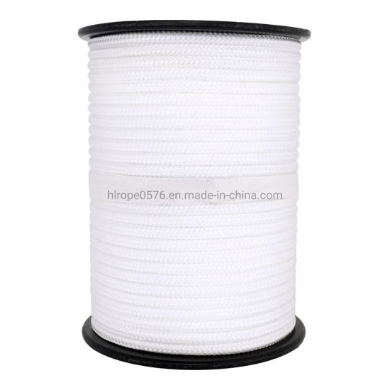 PP Веревочная мультибрайная и 8 мм стандартных цветов белый