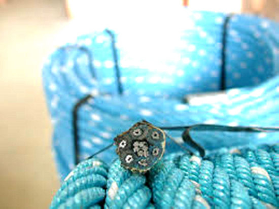 Комбинированный трос из нержавеющей стали, полипропилена