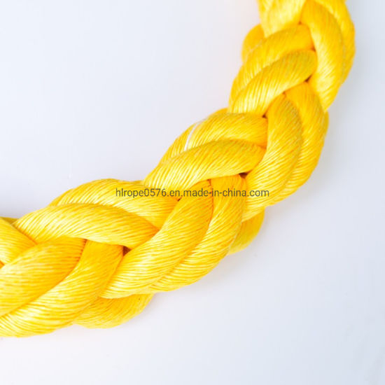 Высококачественная 8-прядная рыболовная веревка из полипропиленового скрученного денима из полипропилена