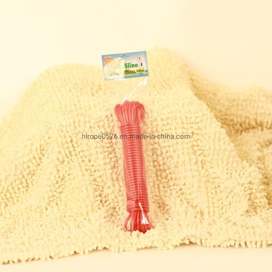 Высококачественная бельевая веревка из ПВХ + полиэфирной пряжи
