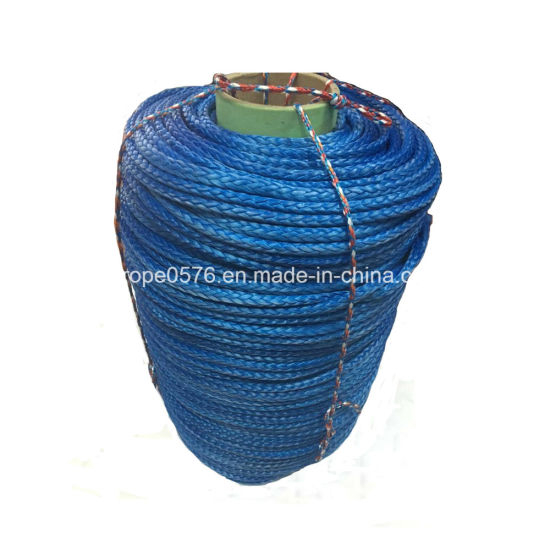 Blue 12 Strand UHMWPE веревка для ATV, UTV, причал, подъем, оффшорный