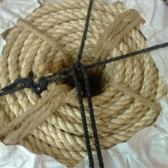 Фабрика оптом Twist 3/4 Strand Natura Manila / Sisal веревка