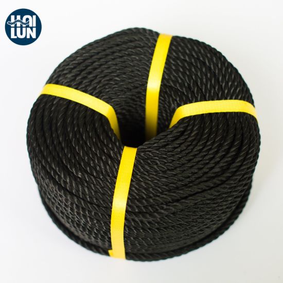 Высококачественный скрученный PP/PE/Нейлоновая веревка 3Strand/4strand/8strand Polypropylene/Polyetylene Plastice Rope для рыбалки