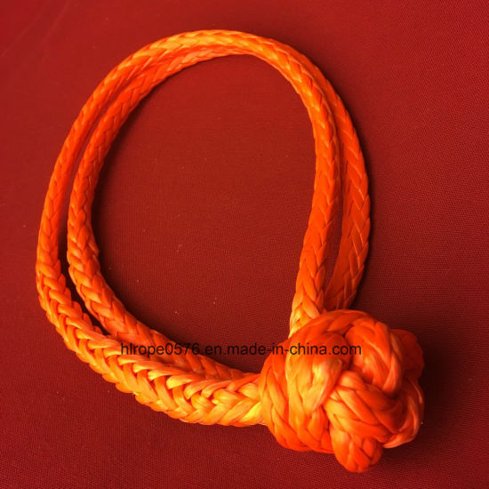 12 прядей каната из сверхвысокомолекулярного полиэтилена с отверстиями для сращивания на обоих концах