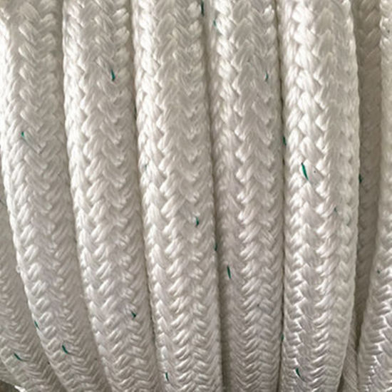 Канат с двойной оплеткой из смешанного полиэстера и полипропилена, стойкий к химическим воздействиям