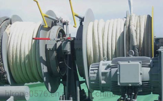 Высокопрочный морской канат из смешанного полиэстера и полипропилена с двойной оплеткой